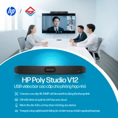 Camera hội nghị truyền hình Poly Studio V12 (A9DD8AA)