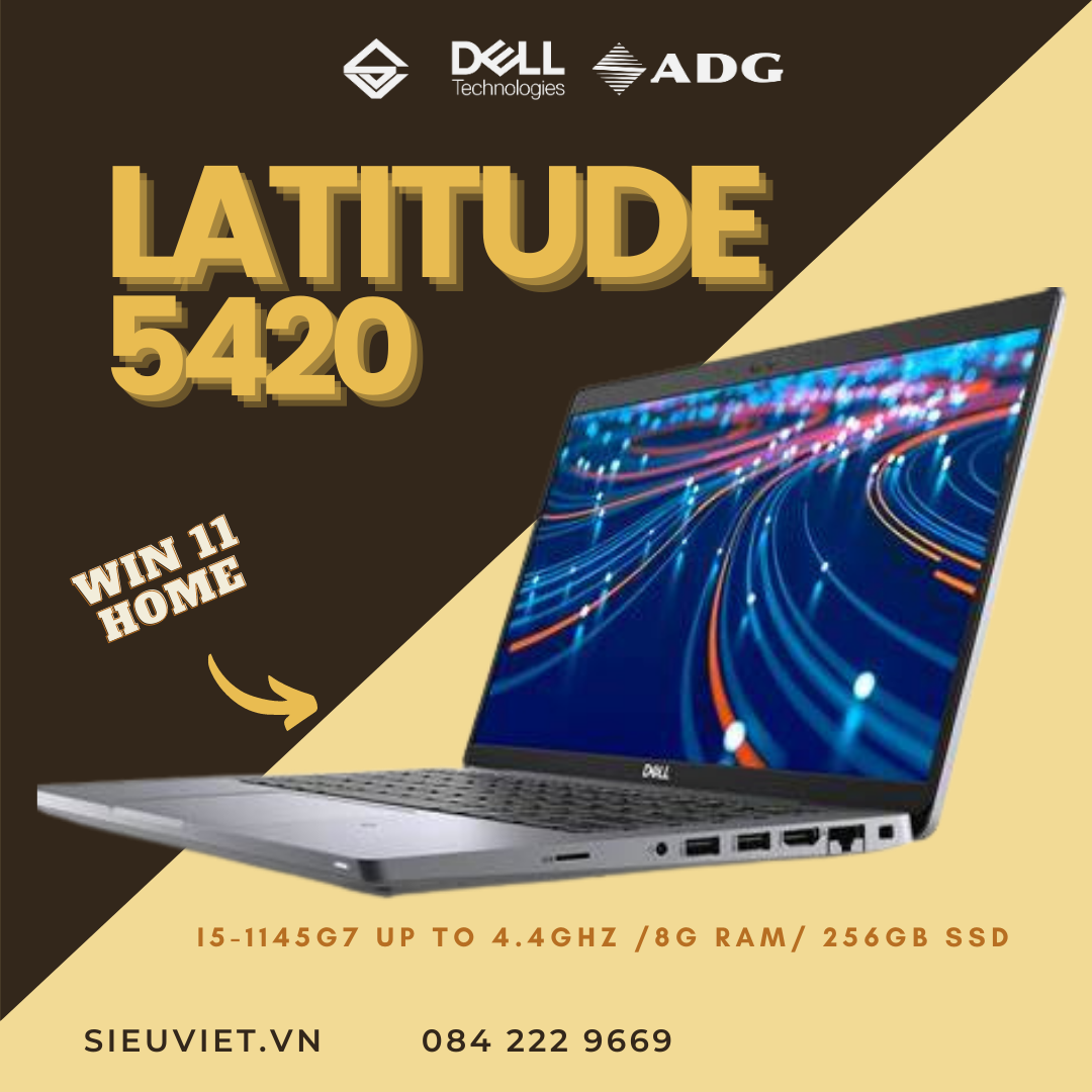 Máy tính xách tay Dell Latitude 5420 CTO Base (42LT542006)