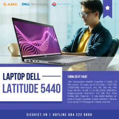 Máy tính xách tay Dell Latitude 5440- i71355U-16-512G-UBT-U-1Y -  42LT544003