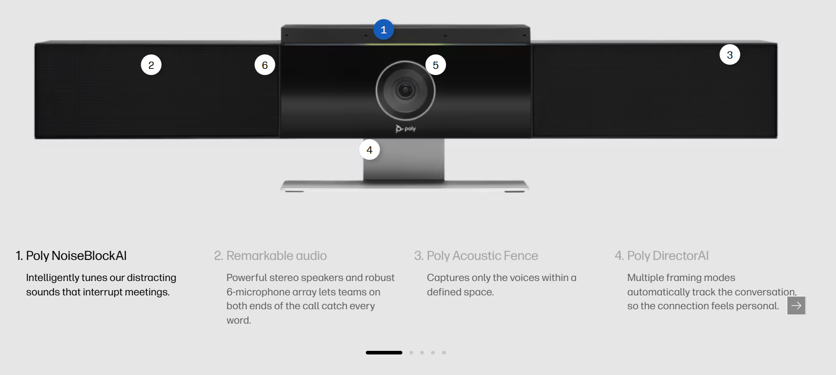 Poly Việt Nam giới thiệu Camera Hội Nghị Poly Studio USB Video Bar
