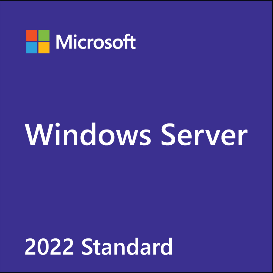 Phần mềm Windows Sever Standard 2022 64Bit English 1pk DSP OEI DVD 16 Core