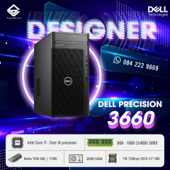 Máy tính trạm Dell Precision 3660 Tower ( 300W ) 42PT3660D12