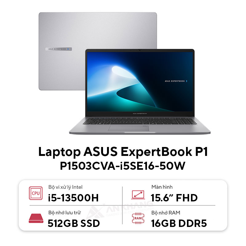 Máy tính xách tay Asus P1503CVA_I5SE16_50W