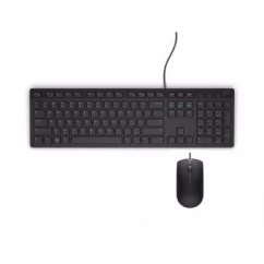 Keyboad Dell KB216 + Mouse Dell Kit-Dell MS116 USB Optical Mouse                 