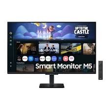 Màn Hình SAMSUNG Thông Minh 32 Inch M5 LS32FM500EEXXV FHD - Dòng sản phẩm SMART, tích hợp hệ điều hành TIZEN, có Remote đi kèm