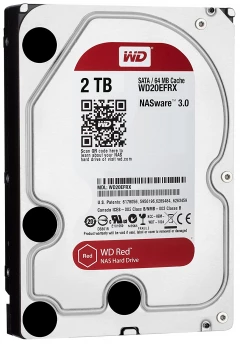 Ổ cứng gắn trong DESKTOP WD Red 2TB, 3.5, SATA 3, 256MB Cache, 5400RPM, 3Y WTY_WD20EFAX