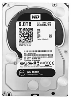  WD HDD Black 6TB 3.5