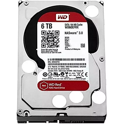 WD HDD Red 6TB 3.5