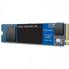 WD Blue SSD 250GB / SN550 NVMe / M.2-2280 / PCIe Gen3x4, 8 Gb/s / Read up to 2400MB/s - Write up to 950MB/s - Up to 170K/135K IOPS (màu xanh Blue)