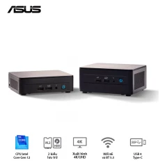 Mini PC Asus INTEL NUC12WSHI5 - MR6120 ( Intel Core i5-1240P | DDR4 | Iris XE Graphics | SSD NVMe | Thunderbolt 4 | Wi-Fi 6E | Đen) WallStreet Canyon - RNUC12WSHI50002