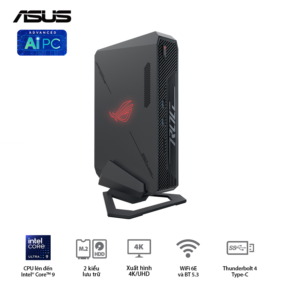 NUC ROG Intel (U9 185H)/16GD5*2/1TBSSD/Killer Wifi6E/Win11/ RTX 4070