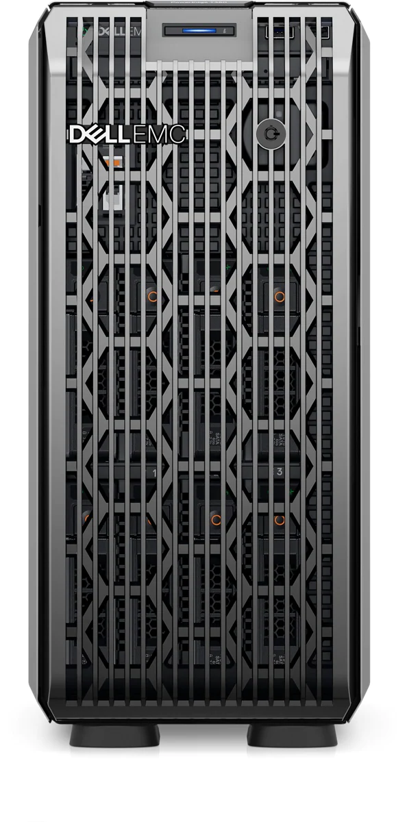 PowerEdge T350 Server[8x3.5 HP, Cable PSU w Perc] CPU E2334, PSU 450W