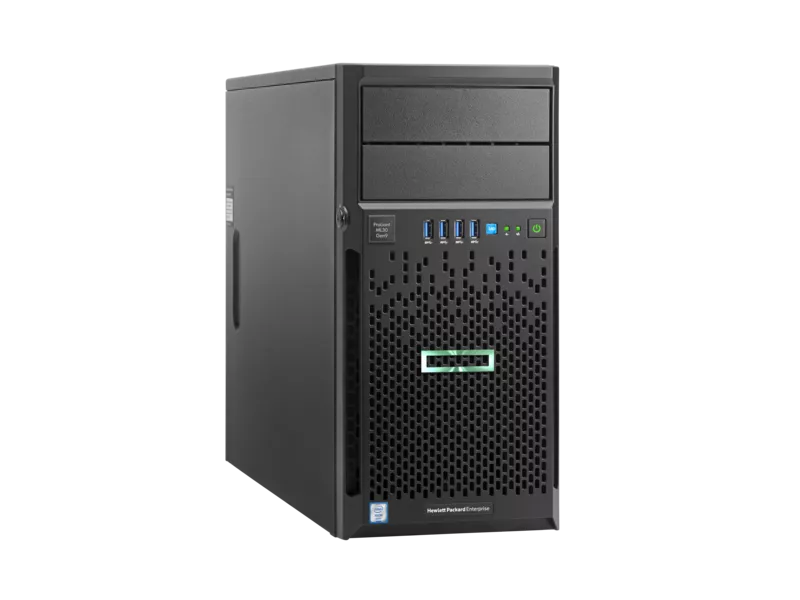 HPE ProLiant ML30 Gen9 E3-1220v6 1P 8GB-U B140i 4LFF DVD RW  SATA 350W PS Entry Server