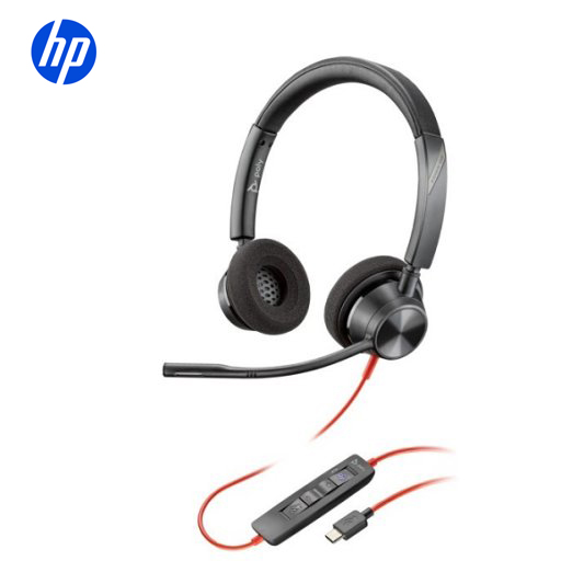 Tai nghe Poly Blackwire 3320 Stereo Microsoft Teams Certified USB-C (8X220AA