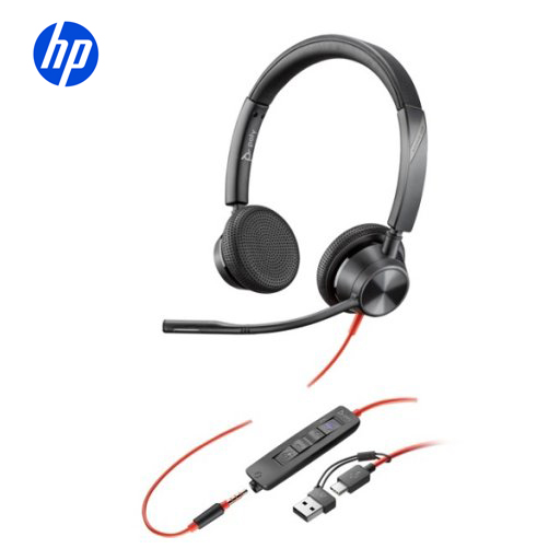 Poly Blackwire 3325 Stereo Microsoft Teams USB-C (8X222AA)