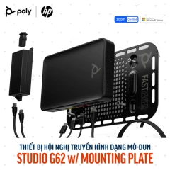 Thiết bị hội nghị truyền hình Modular HP Poly Studio G62 (A01KCAA)