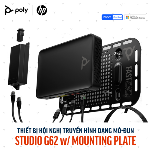 Thiết bị hội nghị truyền hình Modular HP Poly Studio G62 (A01KCAA)