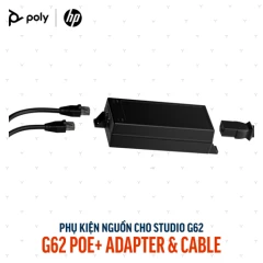 Bộ nguồn PoE+ kèm cáp cho Poly Studio G62 (A02F9AA)