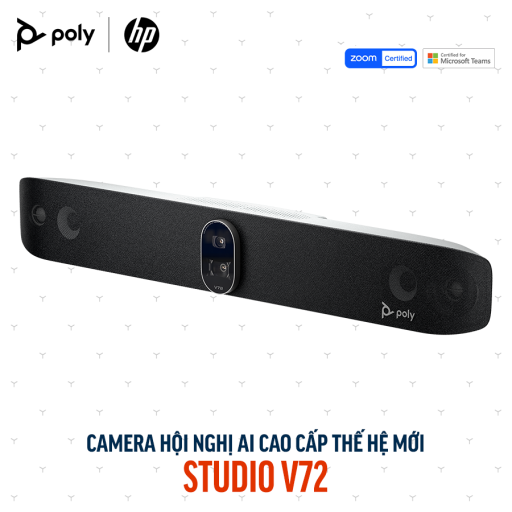 Camera hội nghị truyền hình Poly Studio V72 (AV1E3AA)