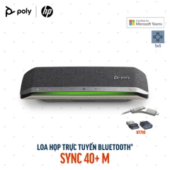 Loa Hội nghị Bluetooth Poly Sync 40+ Microsoft Teams (77P36AA)