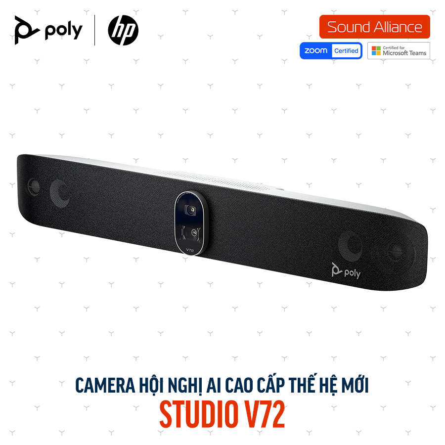 Camera hội nghị truyền hình Poly Studio V72 (AV1E3AA)