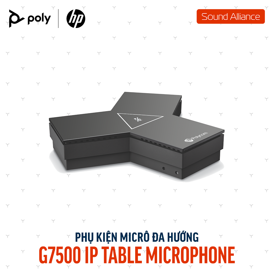Micro đa hướng để bàn IP cho Poly G7500 (874R3AA)