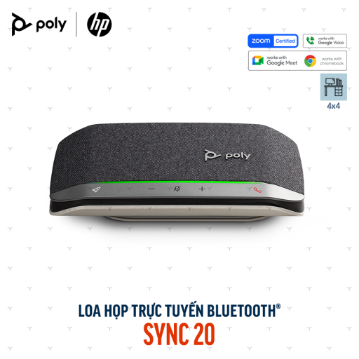Loa Hội nghị Bluetooth Poly Sync 20 (772D2AA)
