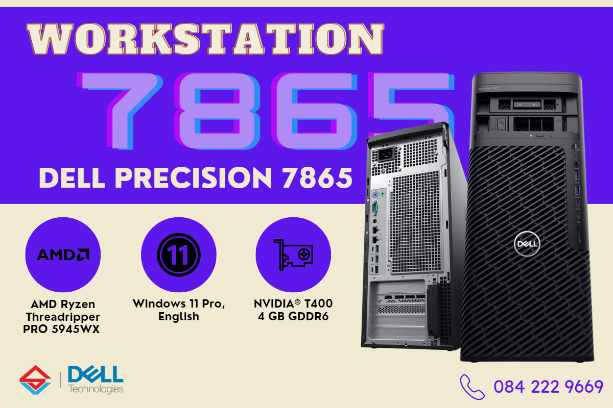Máy tính trạm Dell Precision 7865 Tower