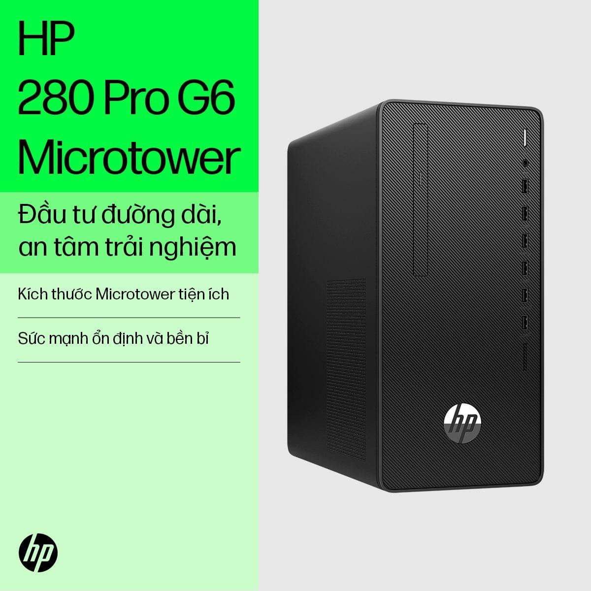 Cứu cánh nỗi lo của doanh nghiệp trong việc lựa chọn máy tính để bàn cho văn phòng với HP 280 Pro G6