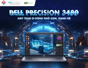 Dell Precision 3480: Máy trạm di động nhỏ gọn, mạnh mẽ