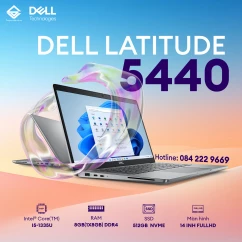 Máy tính xách tay Dell Latitude 5440 -  42LT544002 -  3Y ProSupport + Keep Your HD, Battery Carries 1 Year Warranty 