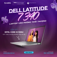 Máy tính xách tay Dell Latitude 7340 - 42LT734001 ( i51335U-16-512G-UBT-U-3Y )