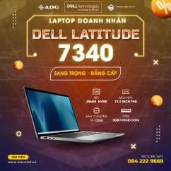 Máy tính xách tay Dell Latitude 7340 42LT734002 (i71355U-16-256G-UBT-U-3Y )