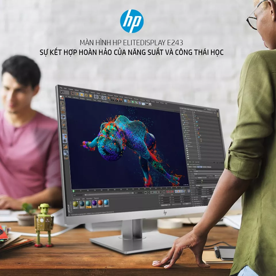 MÀN   HÌNH HP ELITEDISPLAY E243 SỰ KẾT HỢP HOÀN HẢO CỦA NĂNG SUẤT VÀ CÔNG THÁI HỌC