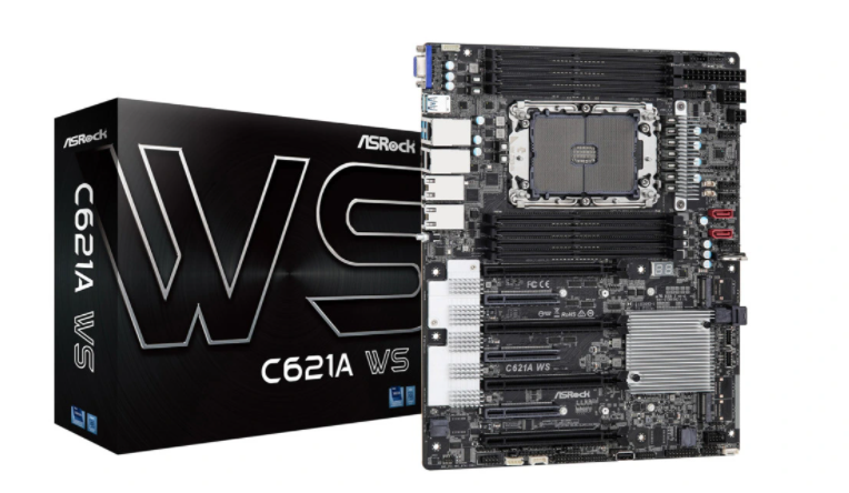 ASRock ra mắt Bo mạch chủ C621A WS dành cho Sever và Máy trạm