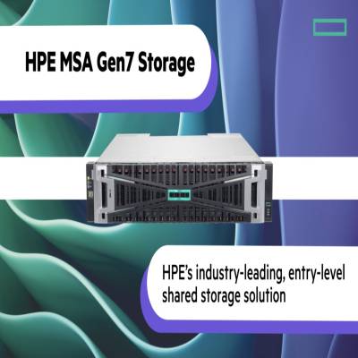 HPE MSA Gen7 Storage – Giải pháp lưu trữ hiệu suất cao cho doanh nghiệp SMB
