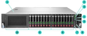 Máy chủ HPE ProLiant DL180 Gen9 – Rack 2U 2P 4/8/12LFF 8/16SFF