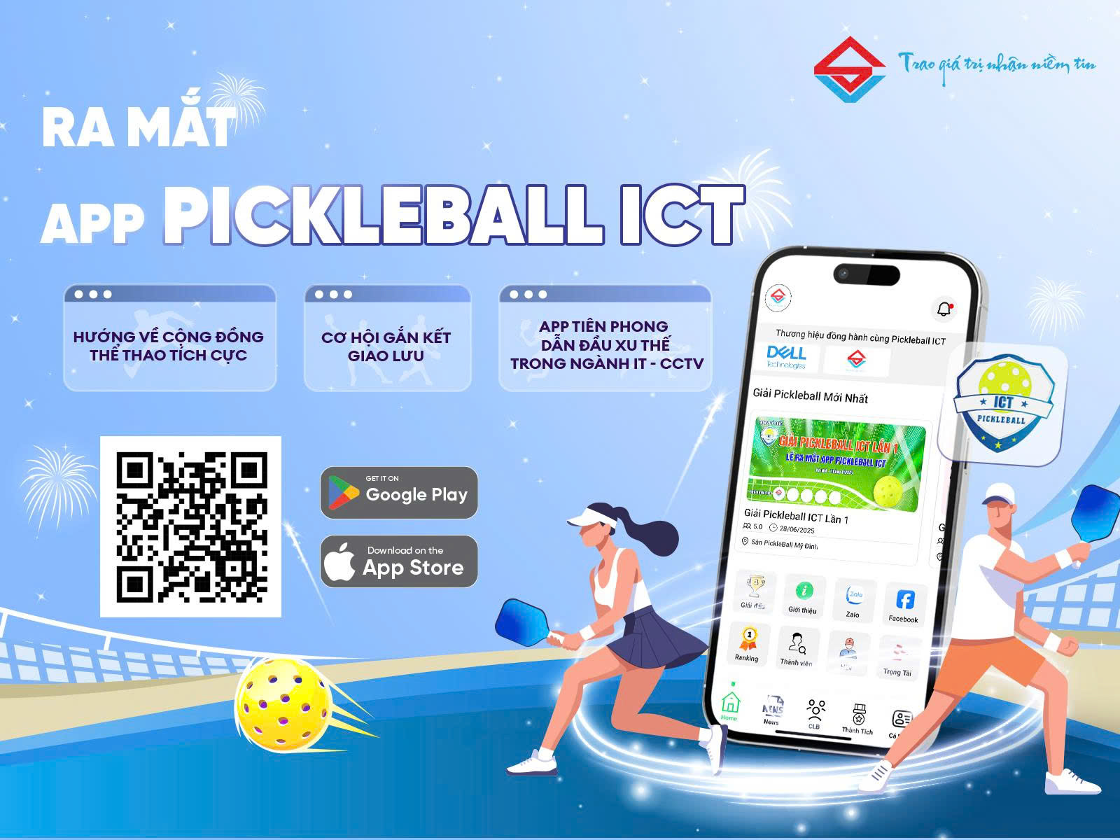 RA MẮT ỨNG DỤNG “PICKLEBALL ITC”
