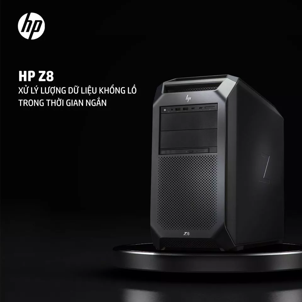 HP Z8 - XỬ LÝ LƯỢNG DỮ LIỆU KHỔNG LỒ TRONG THỜI GIAN NGẮN 