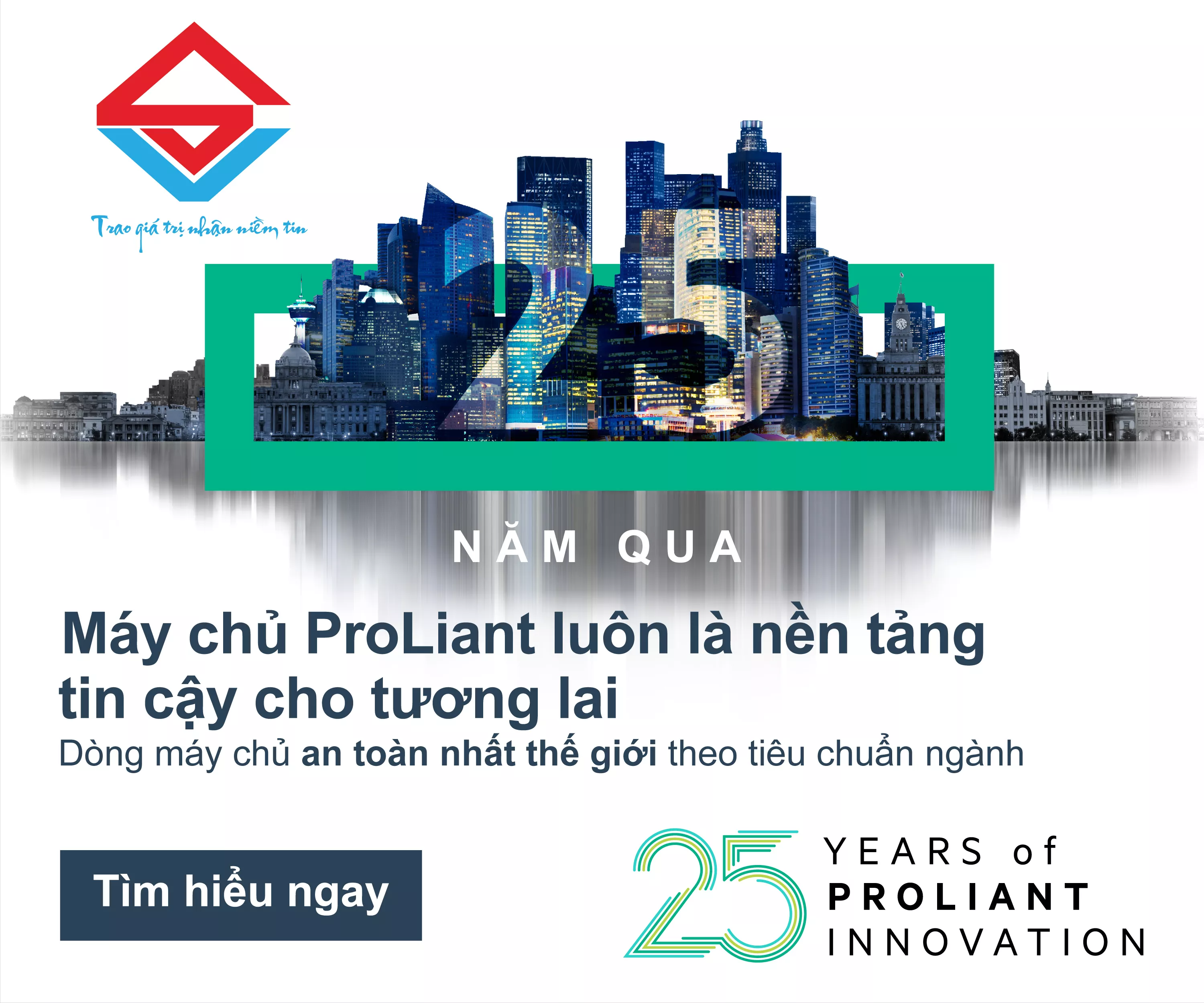 25 Năm Máy chủ ProLiant luôn là nền tảng tin cậy cho tương lai